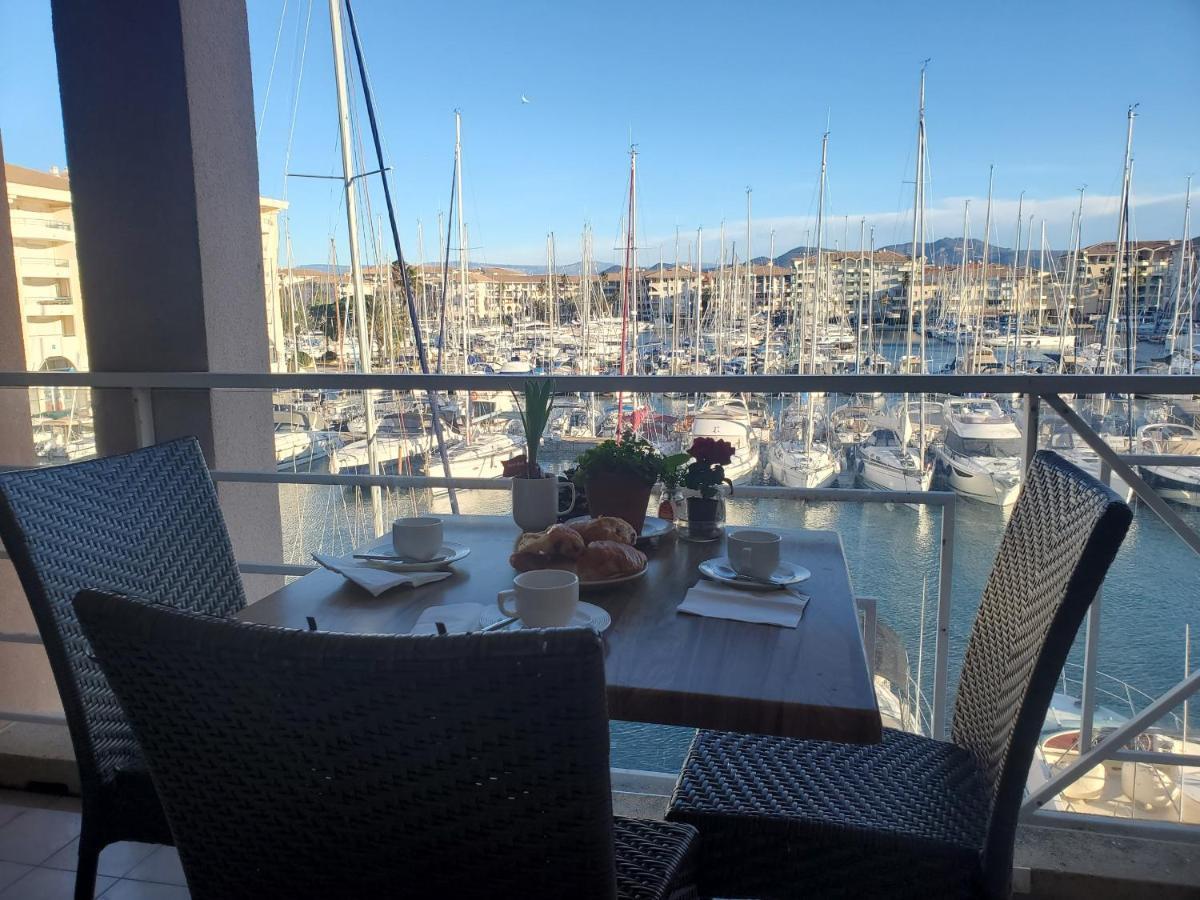 Cap Hermes Studio 31M2 Vue Port Climatise Piscine, Fréjus Esterno foto