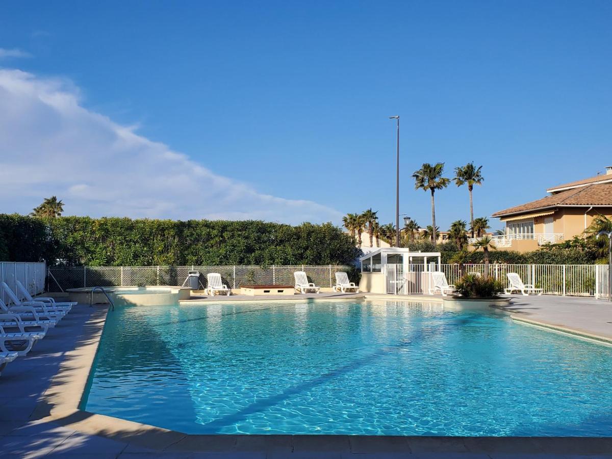 Cap Hermes Studio 31M2 Vue Port Climatise Piscine, Fréjus Esterno foto