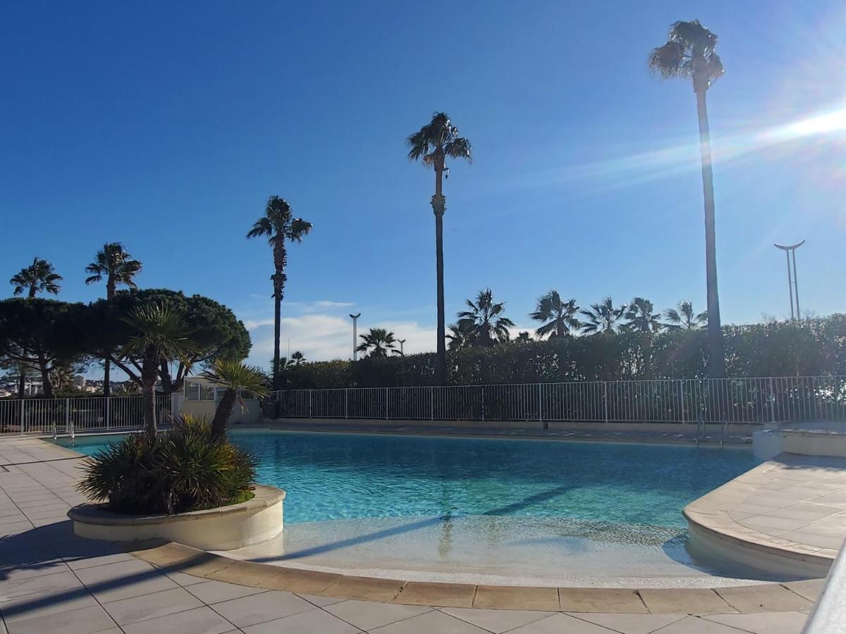 Cap Hermes Studio 31M2 Vue Port Climatise Piscine, Fréjus Esterno foto