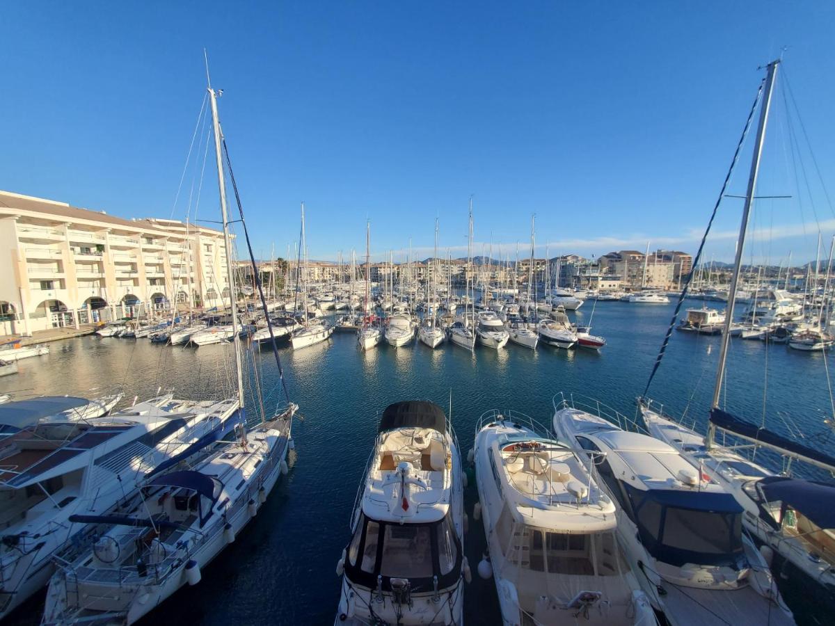 Cap Hermes Studio 31M2 Vue Port Climatise Piscine, Fréjus Esterno foto